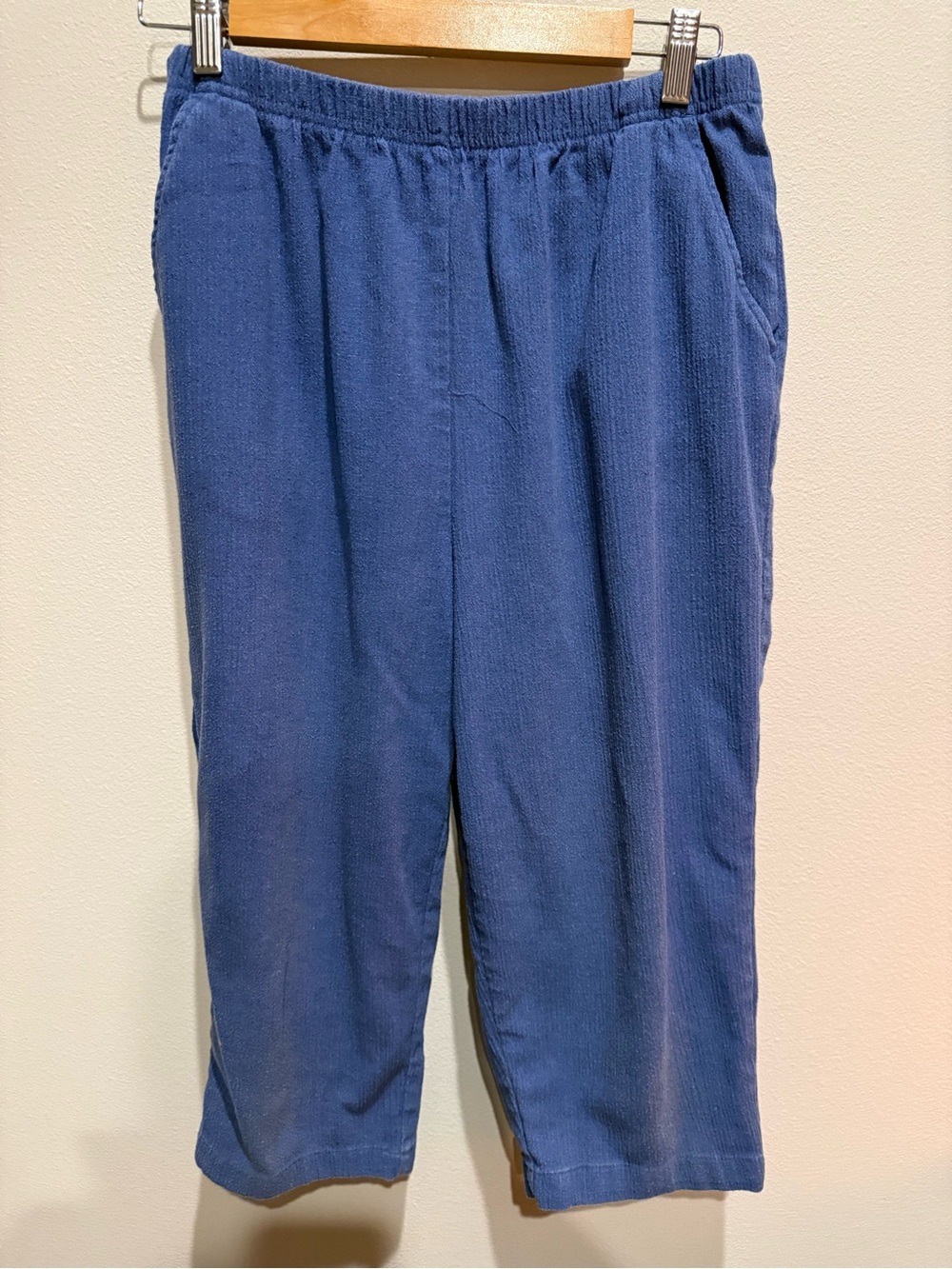 Blair Blue Cozy Elastic-Waist Joggers